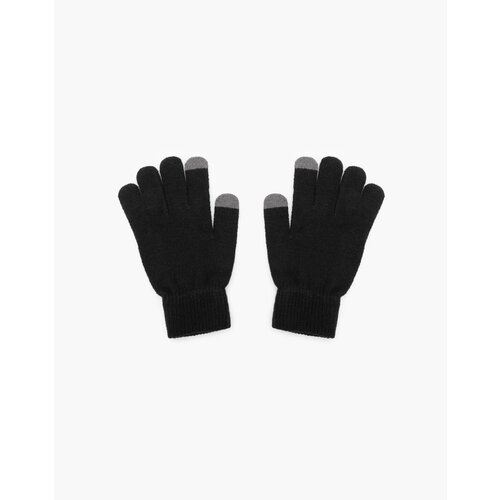 фото Перчатки gloria jeans, размер 6-8л, черный