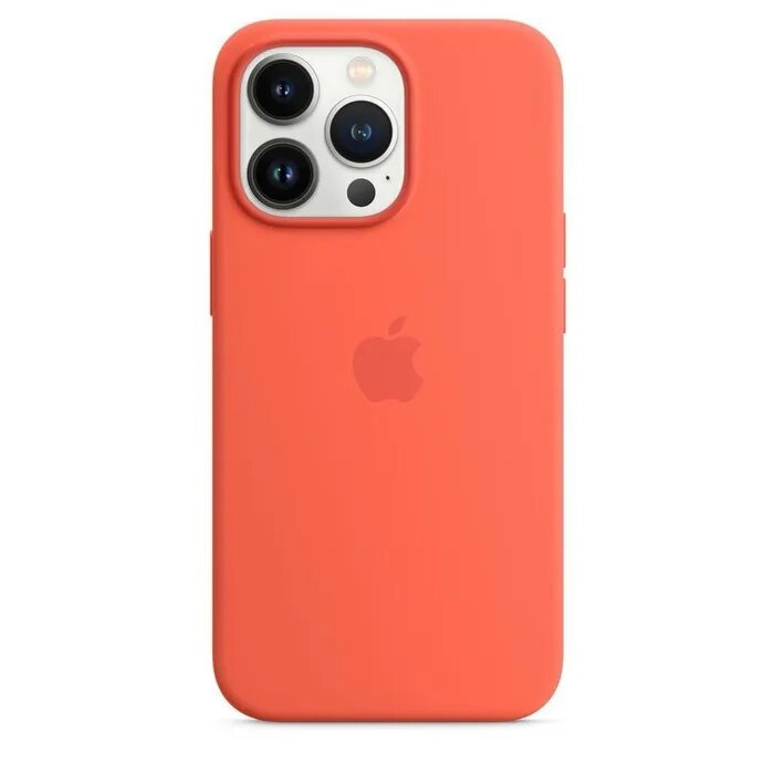 Чехол с цветной анимацией для iPhone 13 Pro Max Slicone Case MagSafe Nectarine