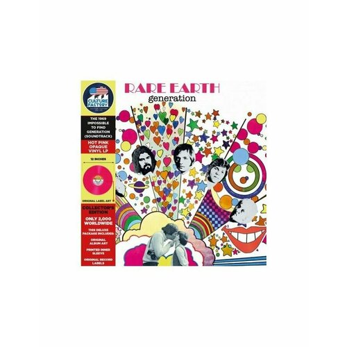 0819514011842, Виниловая пластинка Rare Earth, Generation (coloured) виниловая пластинка rare earth – get ready lp