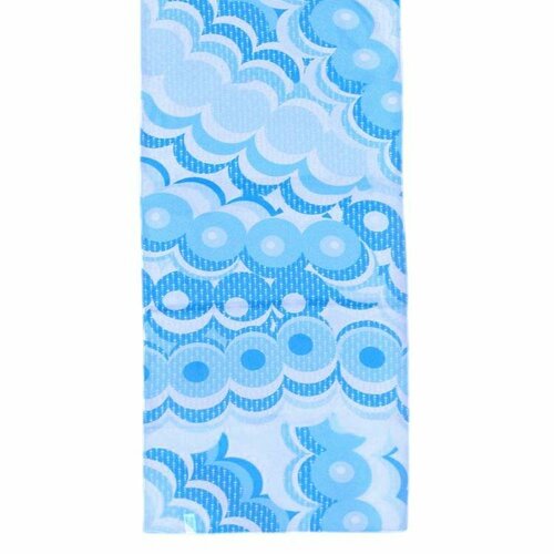 фото Шарф roby foulards,140х30 см, one size, голубой