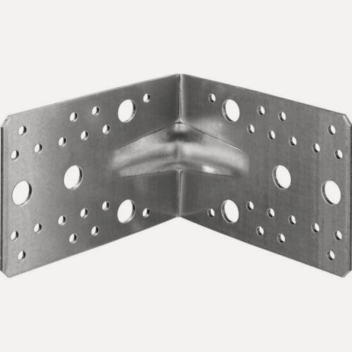 Изображение товара Зубр Уголок крепежный усиленный УКУ-2.5, 90х130х130 х 2.5мм, 31011-130