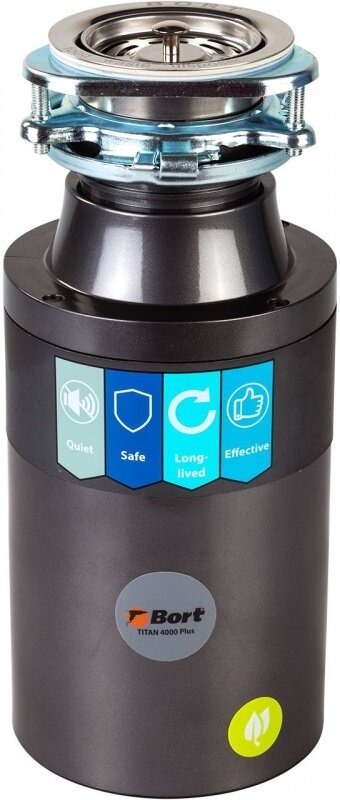 Измельчитель пищевых отходов Bort TITAN 4000 Plus (91275776)