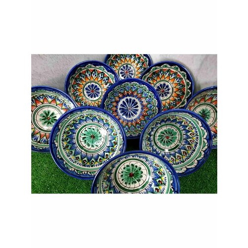 Набор для первых и вторых блюд 9 штук Риштанская керамика D- 175 см 3660₽