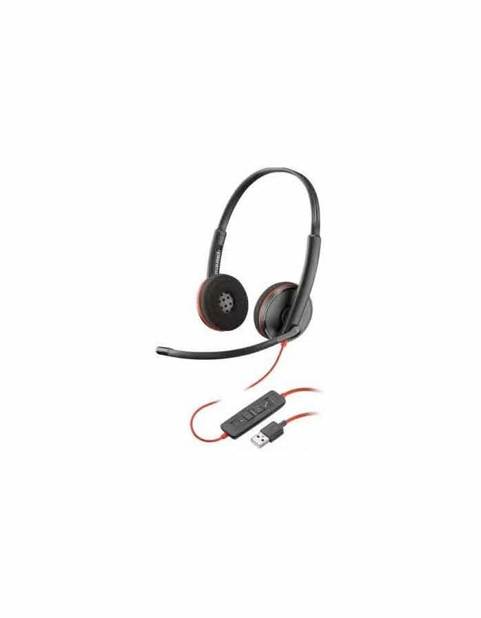 Гарнитура Plantronics BLACKWIRE, C3220 USB-A 209745-201