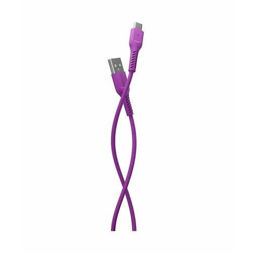 Дата-кабель More choice USB 2.0A для Type-C K16a TPE 1м (Purple)