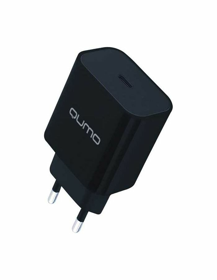 фото Сетевое зарядное устройство Qumo Energy light (Charger 0050) PD 20W, 1USB Type-C, черный