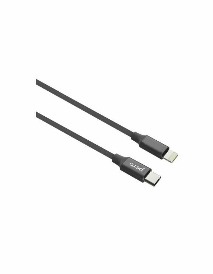 Дата-кабель PERO DC-05 Type-C to Lightning 3А 1м Black