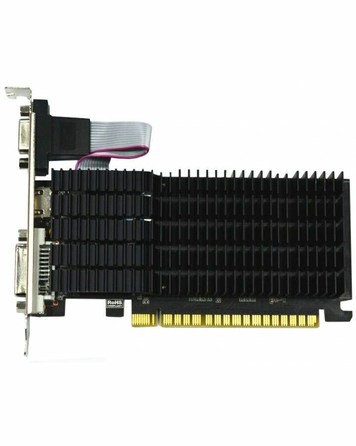 Видеокарта PCI-E Afox 1GB DDR2 64bit 40nm 459/400MHz DVI/HDM/D-SubI RTL - фото №12