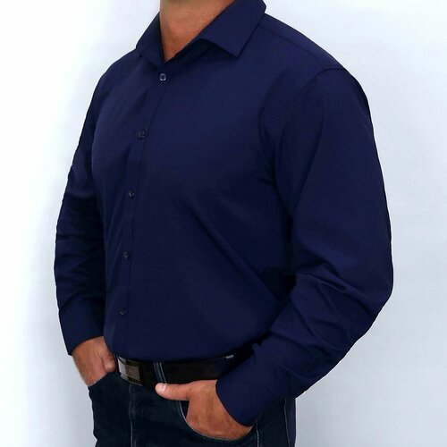 фото Рубашка westhero, размер 6xl, синий