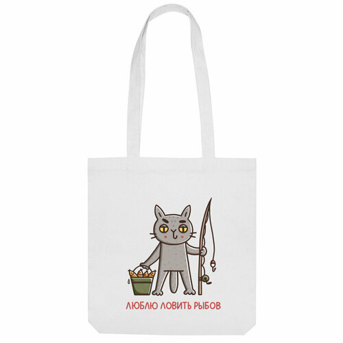 фото Сумка шоппер us basic, белый