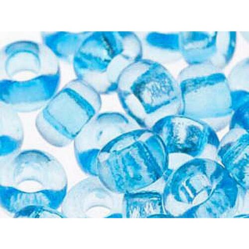 Бисер Preciosa 01134 Кристально-прозрачный голубой золь-гель solgel 100 23 мм 5 г цена за 2 уп 328₽