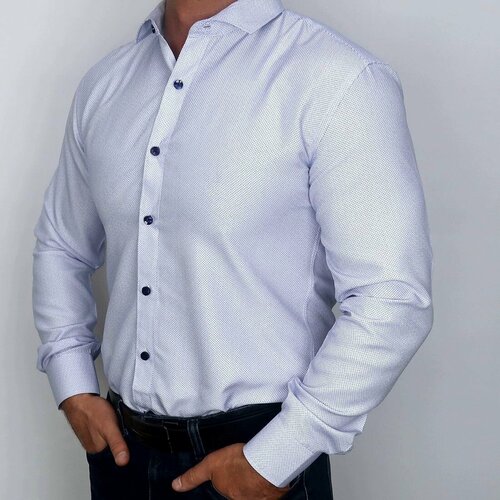 фото Рубашка westhero, размер 3xl, голубой