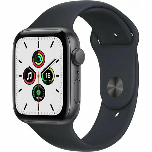 Смарт-часы Apple Watch SE, 44mm Space Grey, USA, [MKQ63LL/A, 1794691