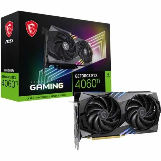 Видеокарта Msi GeForce RTX 4060 Ti GAMING 8G