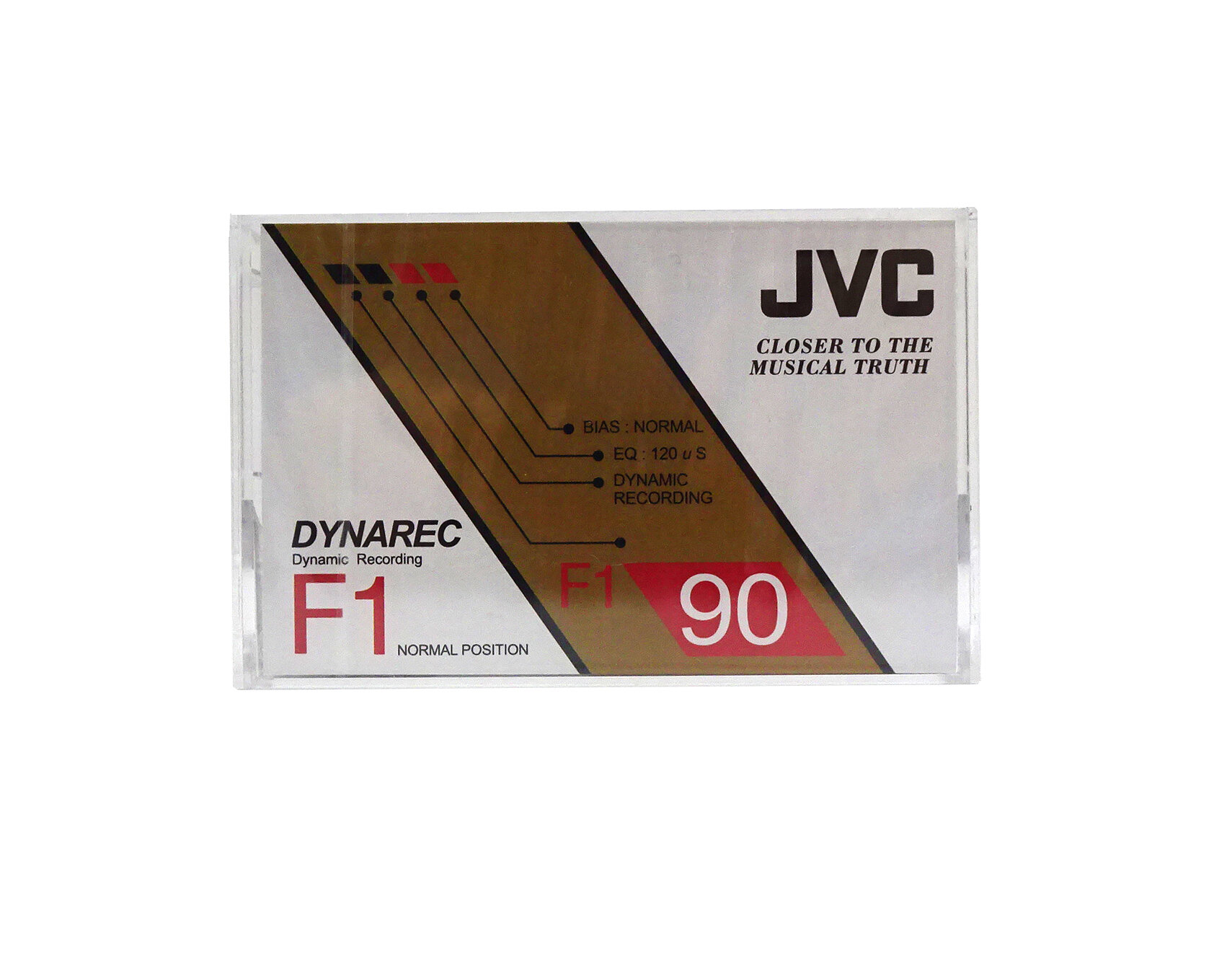 Аудиокассета JVC "F1/90" Dynarec