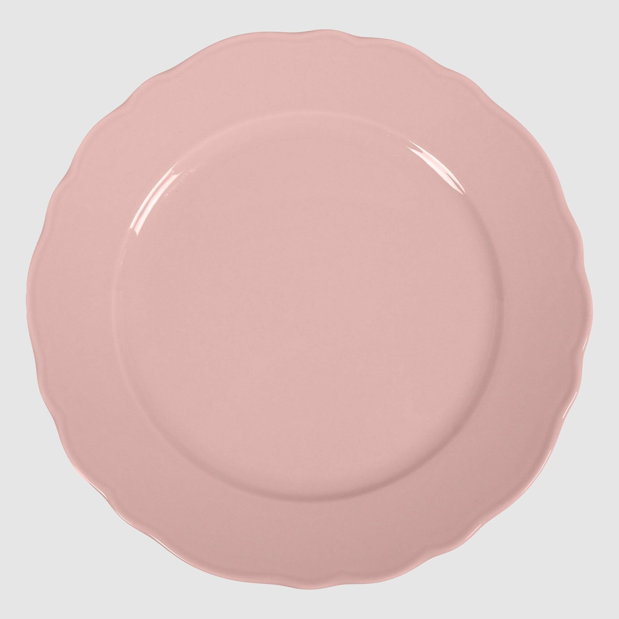 Тарелка Kutahya porselen Lar розовая 26 см