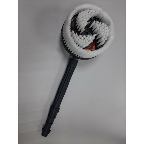 Щетка вращающаяся для АВД с адаптером Karcher белый