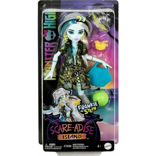 Модная кукла Monster High Scary Island Франки Штейн