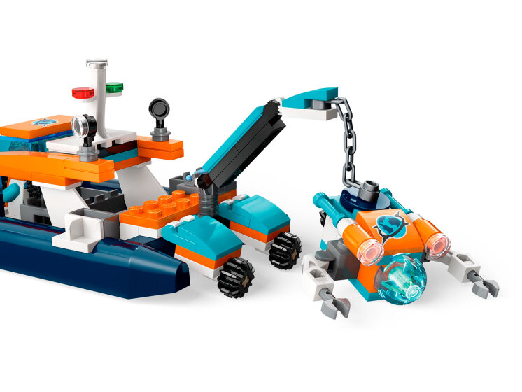 LEGO City 60377 Исследовательская водолазная лодка — фото 1