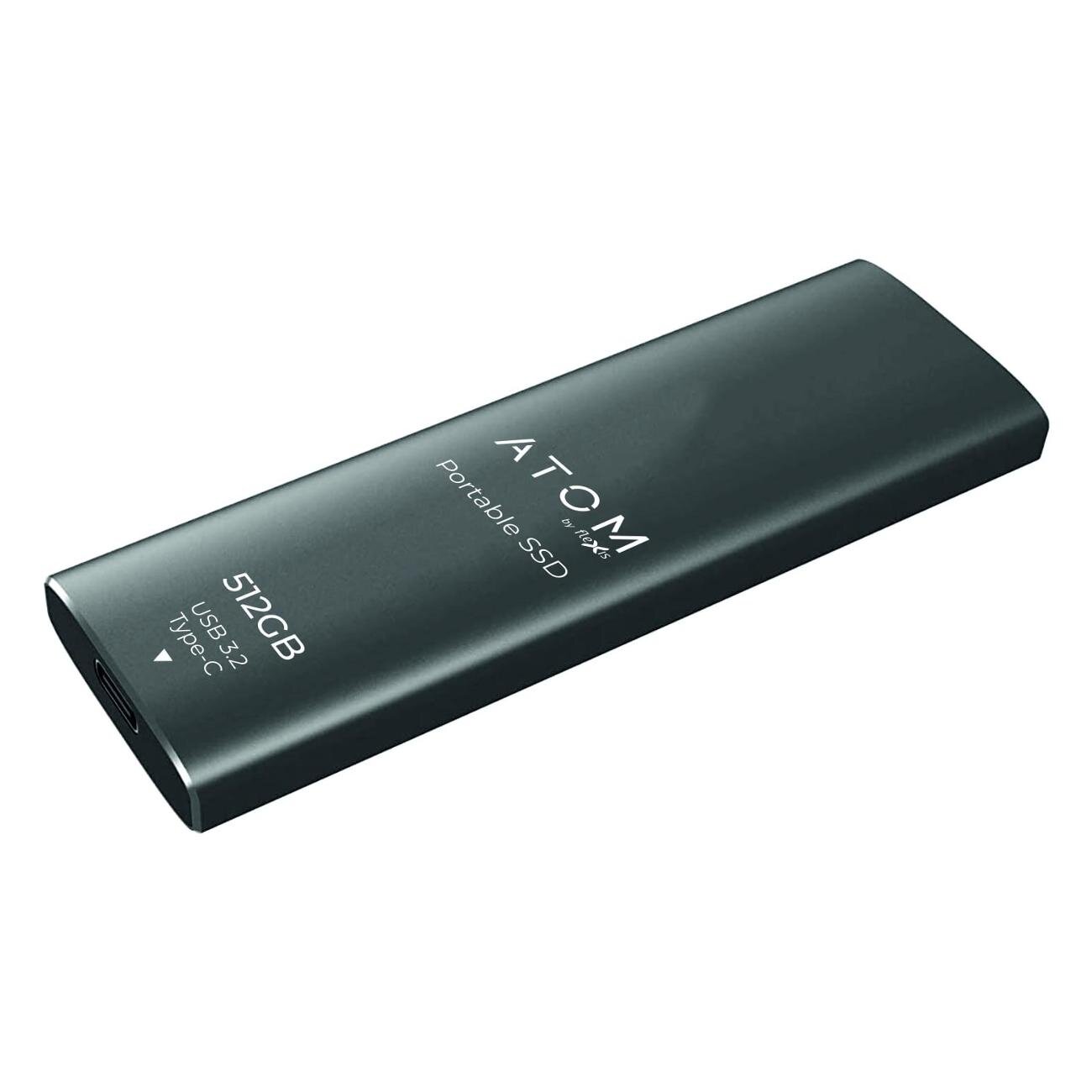 Внешний диск SSD Atom 512GB AEXSSD512GSG USB3.2 Type-C Space Gray