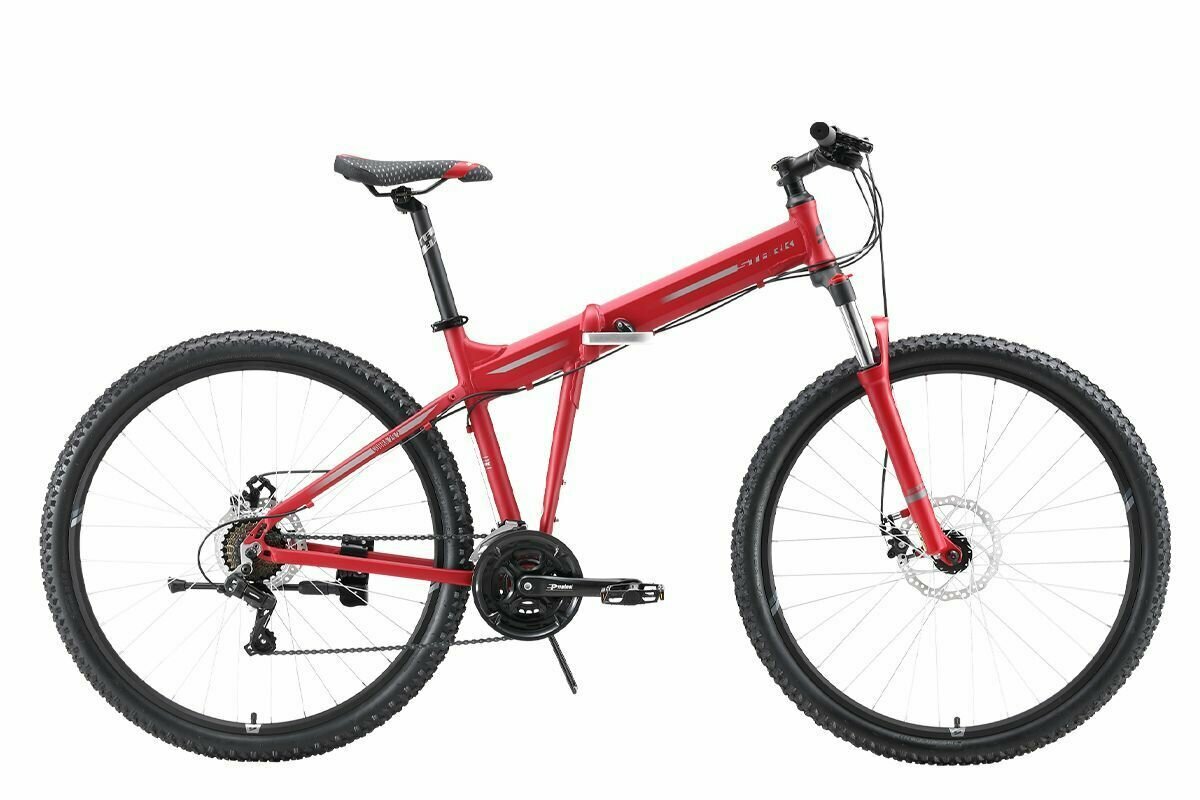 Велосипед STARK Cobra 29.2 D 2023 20 красный/серый/черный