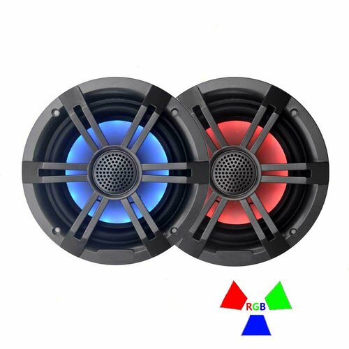 Динамики в лодку или катер 2 шт Marine RGB 150 Вт 2 x колонки 1833600₽
