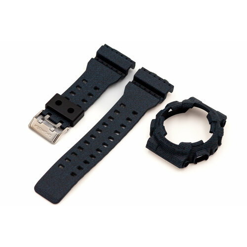 Ремешок белый, синий silicone protective for casio g shock ga 110 ga 100 gd 120 rubber sports strap modification accessories case and strap adapter