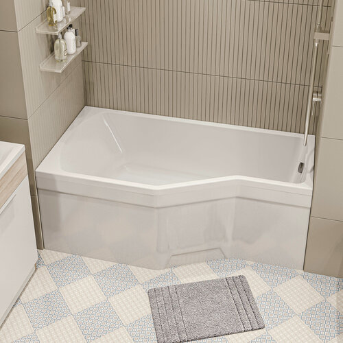 Изображение товара Ванна акриловая 170х75 см Асимметричная Левая 01кон1775л