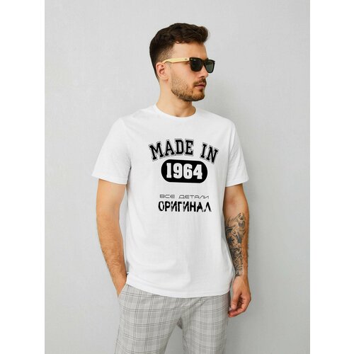 Футболка, размер XL, белый