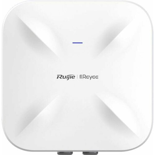 Reyee AX1800 Wi-Fi 6 Outdoor Access Point. 1775M Dual band dual radio AP. Internal antenna; 1 10/100/1000 Base-T Ethernet ports supports PoE IN;1 100/ long range 11km 5ghz radar bridge 300mbps 1000mw outdoor cpe wireless wifi repeater extender router ap access point wifi antenna