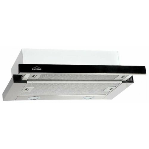 Вытяжка Elikor Интегра GLASS 50Н нержстекло черное 400куб 3ск 861400₽