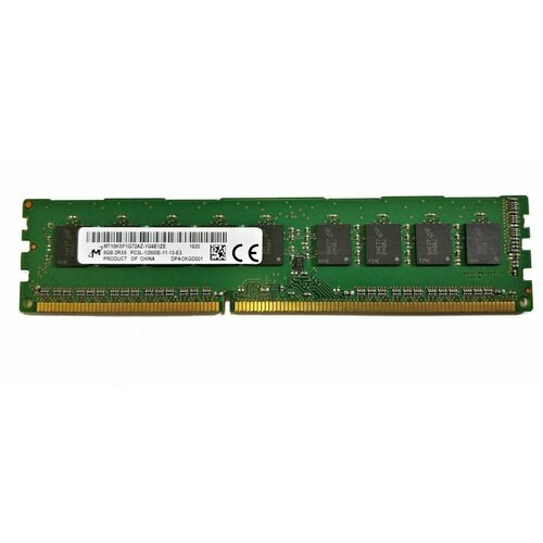 Модуль памяти MICRON MT18KSF1G72AZ-1G6E1ZE 8GB 1X8GB1600MHZ PC3L-12800E CL11 ECC UDIMM Unbuffered DUAL RANK DDR3 880000₽