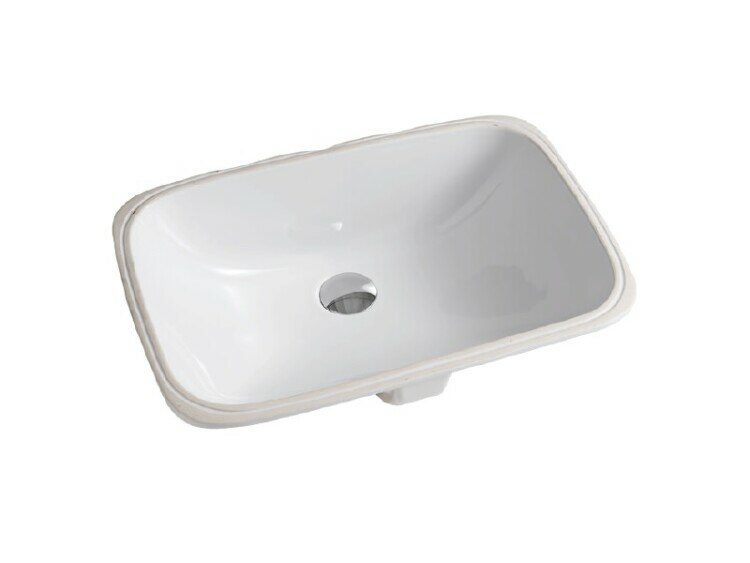 Раковина, Artceram, Washbasins, шгв 565*385*200, отверстия для смесителя-отсутствуют, цвет раковины-белый глянцевый (Glossy White, Bianco lucido)