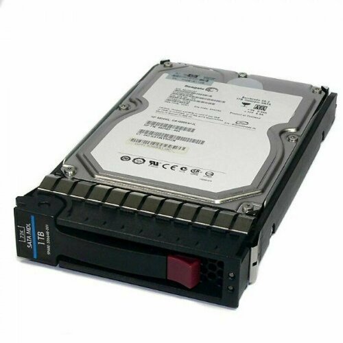 Жесткий диск HP 454273-001 507631-002 MB1000EAMZE 9JW154-280 397377-024 1Tb SATA 3G 72K 35 LFF NCQ Hot-Plug Товар уцененный 1260000₽