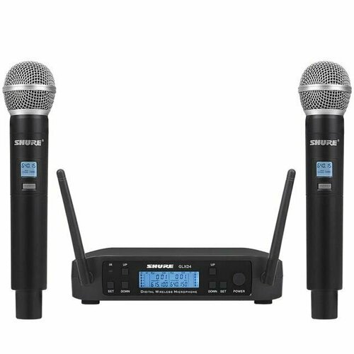 Shure GLXD4 - беспроводной профессиональный микрофон для пения караоке мероприятий 1530000₽