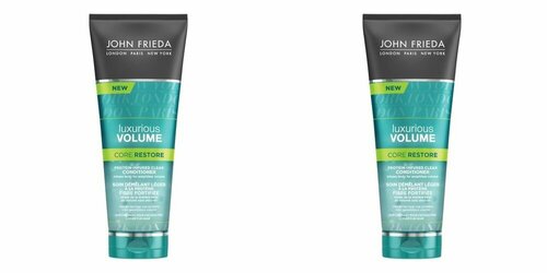 John Frieda Прозрачный кондиционер для волос с протеином Luxurious Volume Core Restore, 250 мл, 2 шт