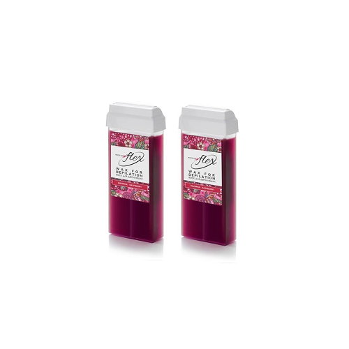 Воск в картридже Малина ITALWAX FLEX Raspberry, 100 мл (комплект из 2 штук)