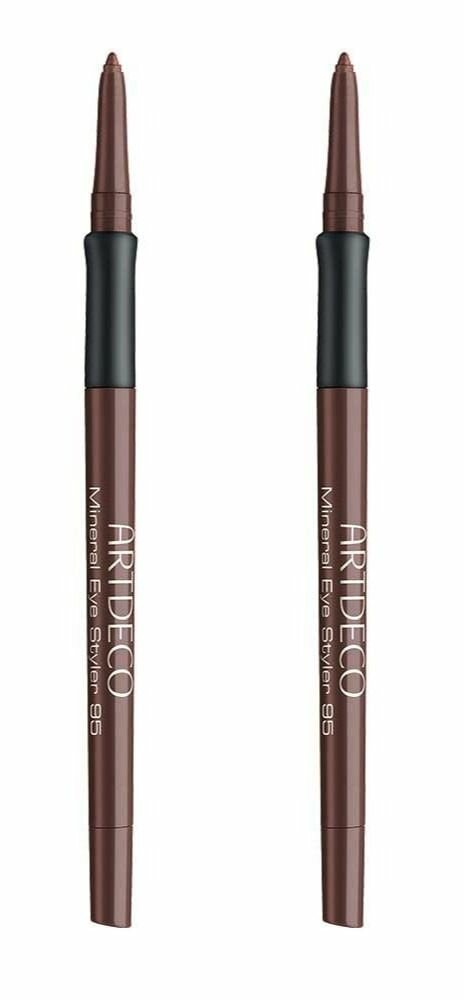 ARTDECO Карандаш для глаз минеральный Mineral Eye Styler тон 95 purple elderberry, 0.4 г, 2 шт