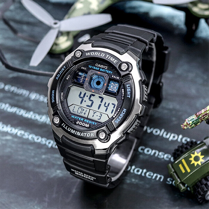 Наручные часы CASIO Collection, черный — фото 1