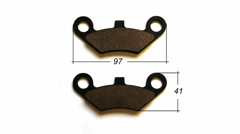 Колодки дискового тормоза ATV все модели СF Moto (передн.) 2 комплекта