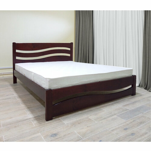 Деревянная кровать Волна-3 90х190 см габариты 100х200 см 18350₽