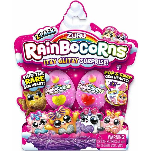 Игрушка Zuru Rainbocorns Itzy glitzy surprise Сюрприз 9207 (2 яйца)