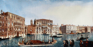 Гобеленовое полотно панно Венеция 40х80 Декарт