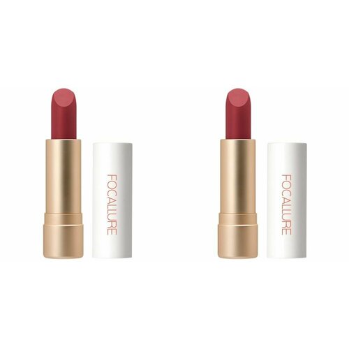 Focallure Помада для губ Staymax Powder Matte Lipstick тон 01, 3 г, 2 уп.