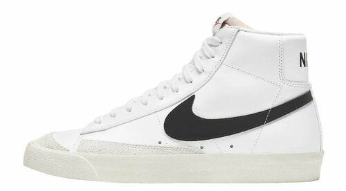 Кеды NIKE Blazer Mid 77 Vintage, размер 7 US, черный, белый