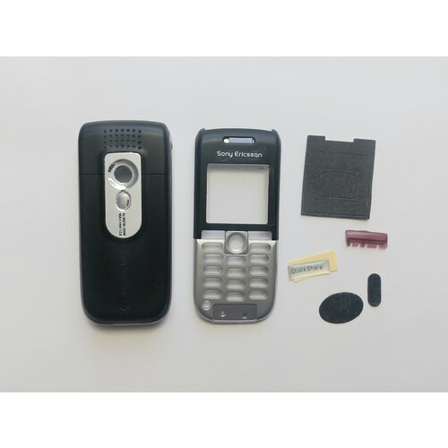 Корпус для Sony Ericsson K300 серебристо-чёрный