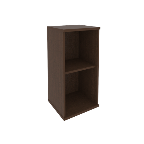 Стеллаж для документов низкий узкий RIVA А СУ-3 Венге Цаво 404х365х828 3715₽