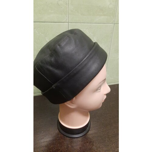 фото Шапка , размер 56/57, черный россия