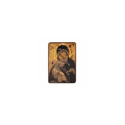 Икона дерево. лак.9*14 БМ Владимирская #63759 икона владимирская 7 9 бархатный складень