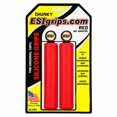 фото Грипсы esi chunky (красный) esi grips
